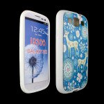 Wholesale Samsung Galaxy S3 Deer Gummy Design Case (Deer)